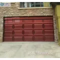 Controle automático Galvanizado Material de aço vertical Porta de garagem